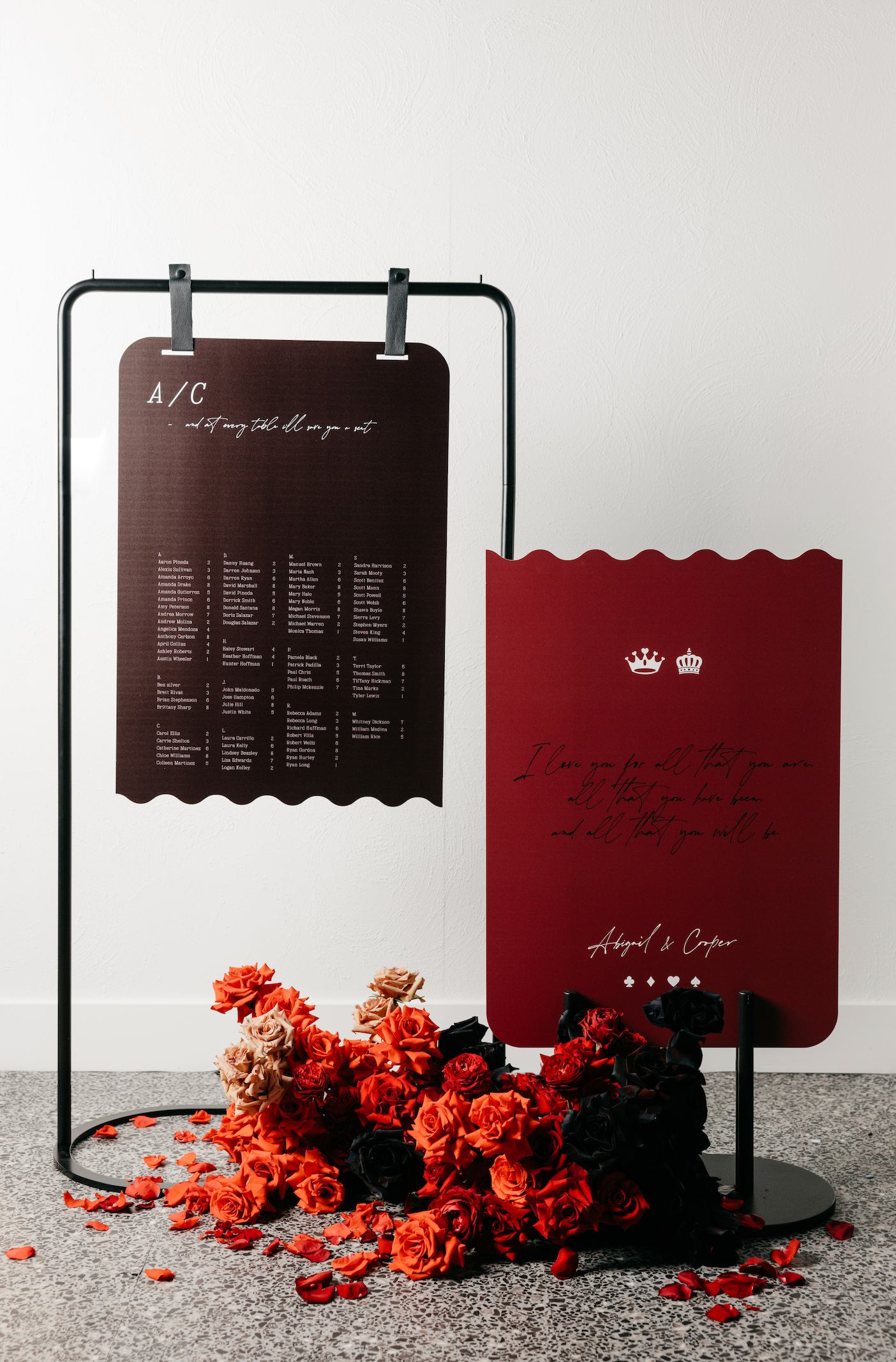 Monarque Seating Chart