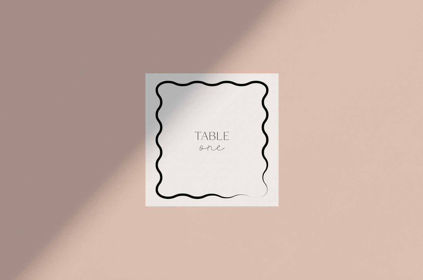 Adalee Table Number
